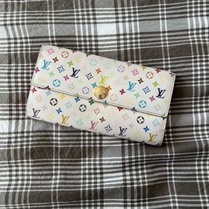 LOUIS VUITTON Monogram Multicolor Sarah Wallet
